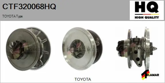 Core assembly, turbocharger (CTF320068HQ)