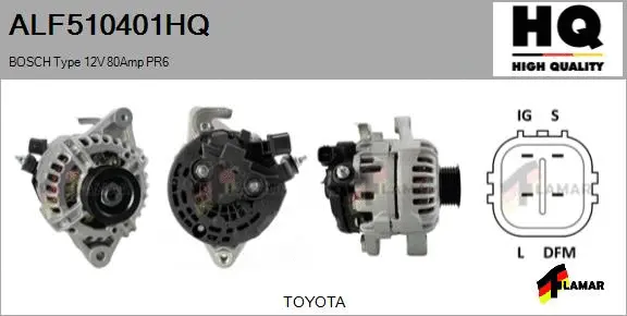 Alternator (ALF510401HQ)