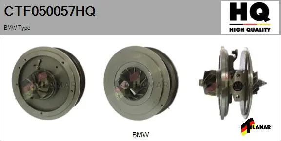 Core assembly, turbocharger (CTF050057HQ)