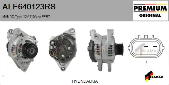Alternator (ALF640123RS)
