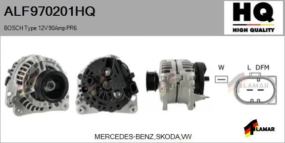 Alternator (ALF970201HQ)