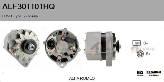 Alternator (ALF301101HQ)