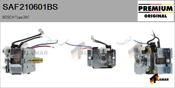 Solenoid Switch, starter (SAF210601BS)