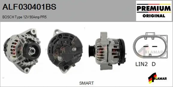 Alternator (ALF030401BS)