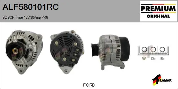 Alternator (ALF580101RC)