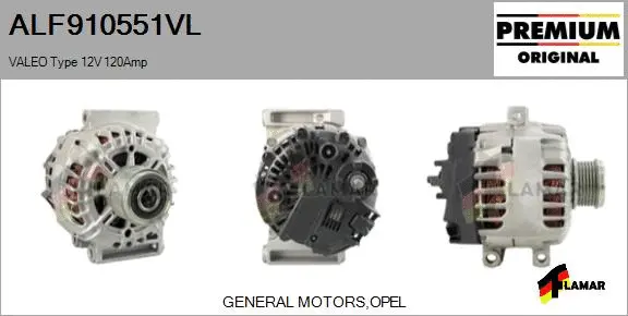 Alternator (ALF910551VL)