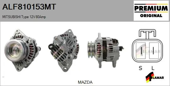 Alternator (ALF810153MT)