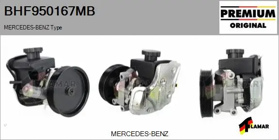 Hydraulic Pump, steering (BHF950167MB)