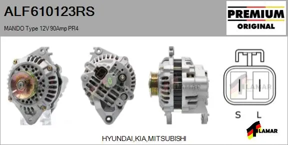 Alternator (ALF610123RS)