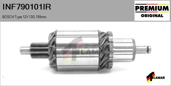 Armature, starter (INF790101IR)