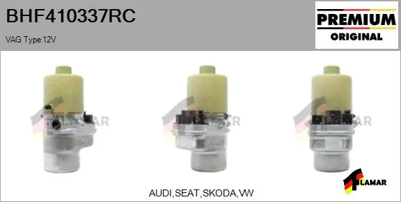 Hydraulic Pump, steering (BHF410337RC)