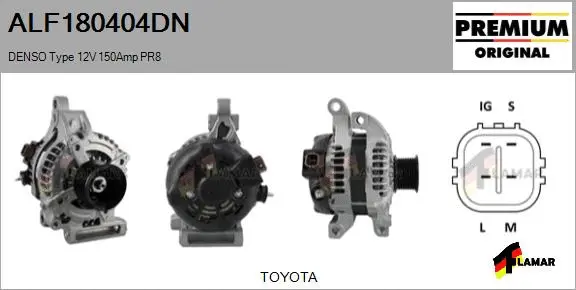 Alternator (ALF180404DN)