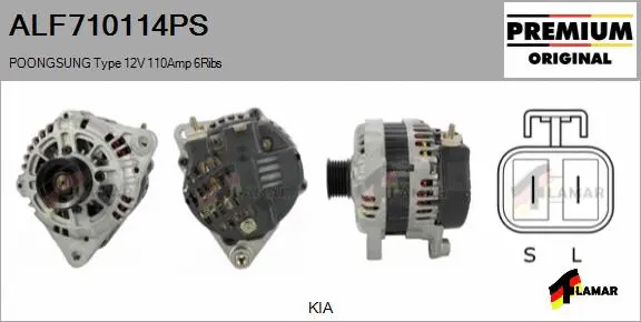 Alternator (ALF710114PS)