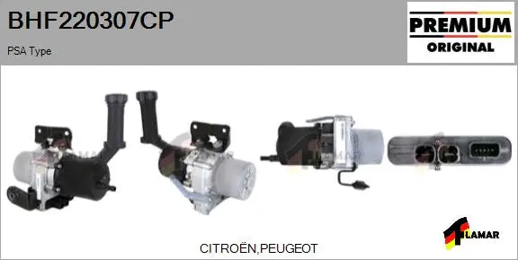 Hydraulic Pump, steering (BHF220307CP)