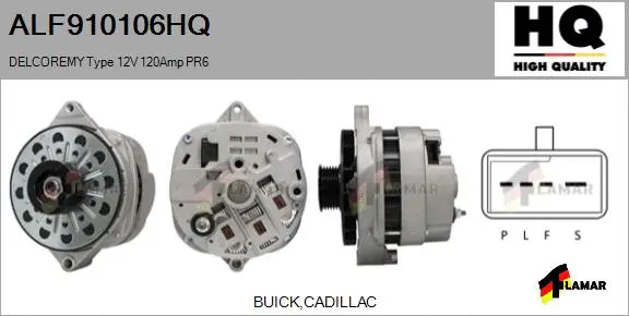 Alternator (ALF910106HQ)