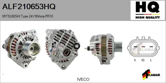 Alternator (ALF210653HQ)