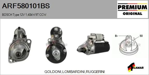 Starter (ARF580101BS)