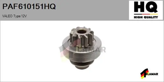 Pinion, starter (PAF610151HQ)