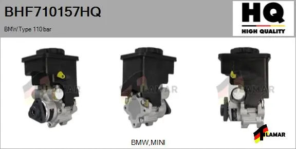 Hydraulic Pump, steering (BHF710157HQ)