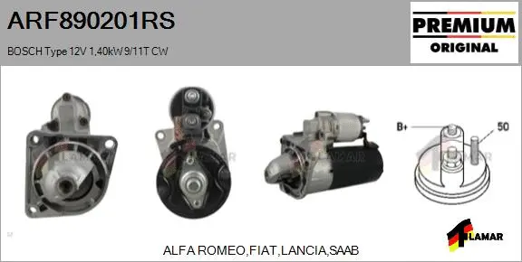 Starter (ARF890201RS)