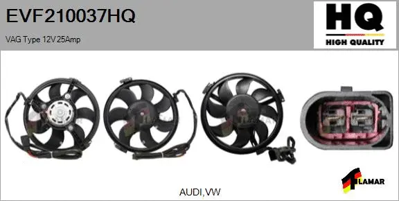 Electric Motor, radiator fan (EVF210037HQ)