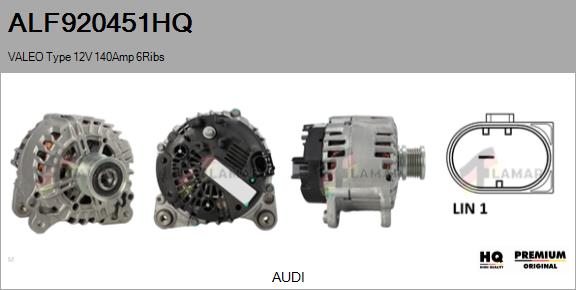 Alternator (ALF920451HQ)