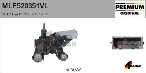 Wiper Motor (MLF520351VL)