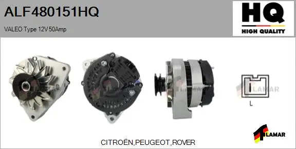 Alternator (ALF480151HQ)