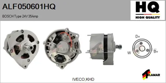 Alternator (ALF050601HQ)