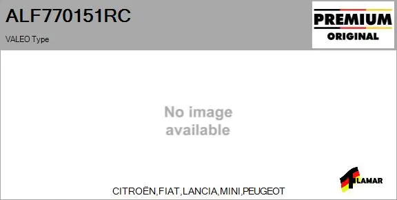 Alternator (ALF770151RC)