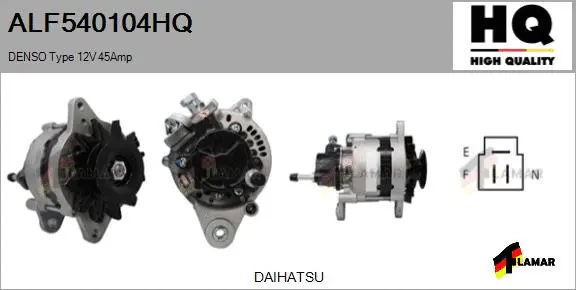 Alternator (ALF540104HQ)