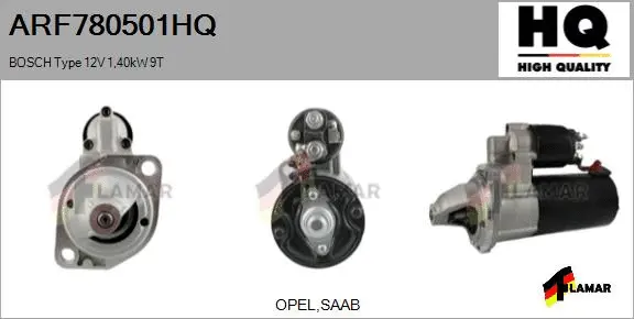 Starter (ARF780501HQ)