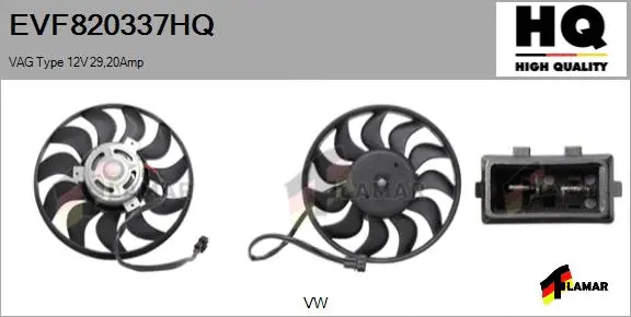 Fan, engine cooling (EVF820337HQ)
