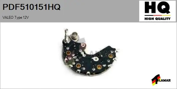 Rectifier, alternator (PDF510151HQ)