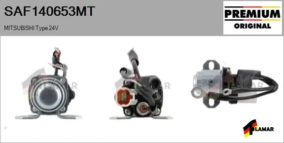 Solenoid Switch, starter (SAF140653MT)