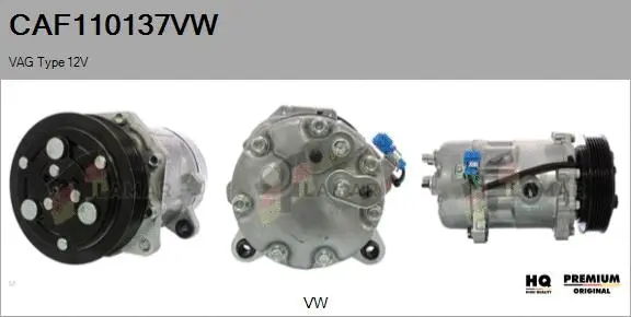 Compressor, air conditioning (CAF110137VW)