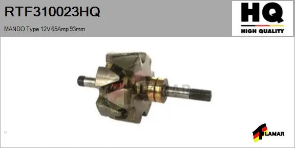 Rotor, alternator (RTF310023HQ)