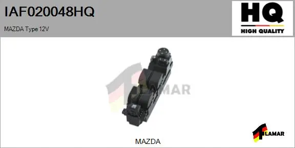 Switch, window regulator (IAF020048HQ)