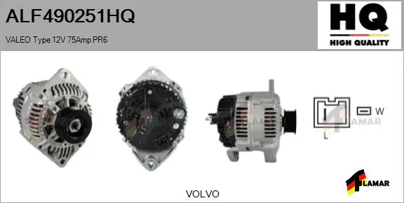 Alternator (ALF490251HQ)