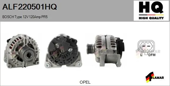 Alternator (ALF220501HQ)