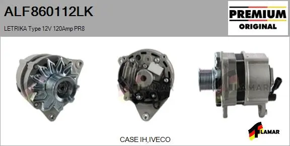 Alternator (ALF860112LK)