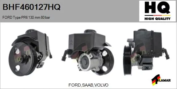 Hydraulic Pump, steering (BHF460127HQ)