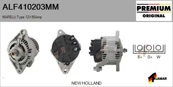 Alternator (ALF410203MM)