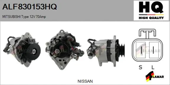 Alternator (ALF830153HQ)