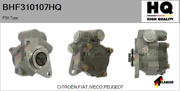 Hydraulic Pump, steering (BHF310107HQ)