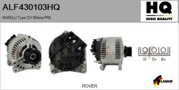 Alternator (ALF430103HQ)