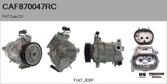 Compressor, air conditioning (CAF870047RC)