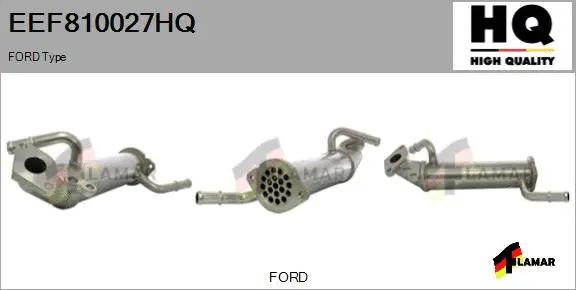 Cooler, exhaust gas recirculation (EEF810027HQ)