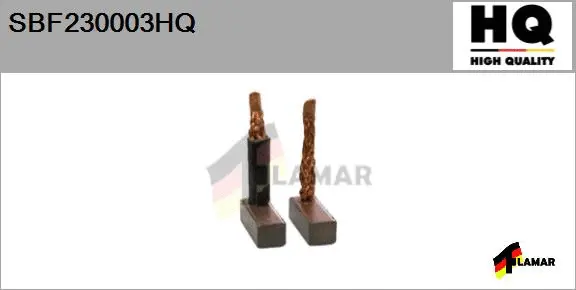 Carbon Brush, starter (SBF230003HQ)