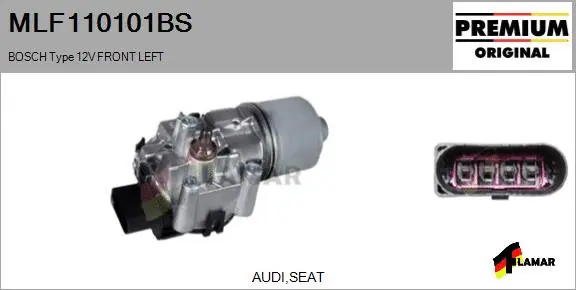 Wiper Motor (MLF110101BS)